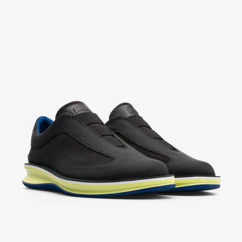 Camper Rolling Sneakers Black - Mens Singapore HYPBZH-835